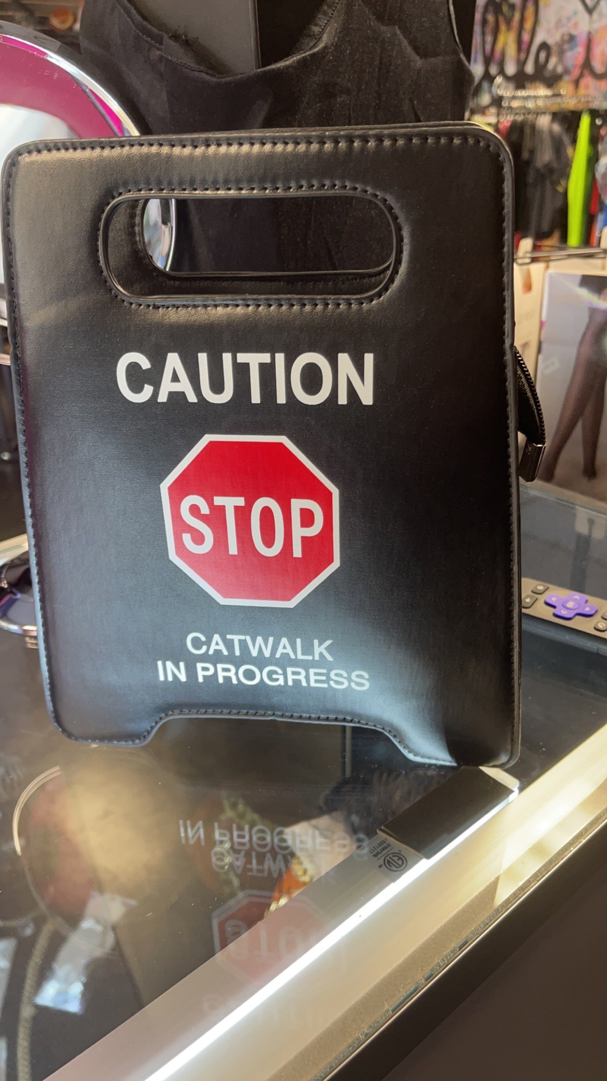 Caution Purse