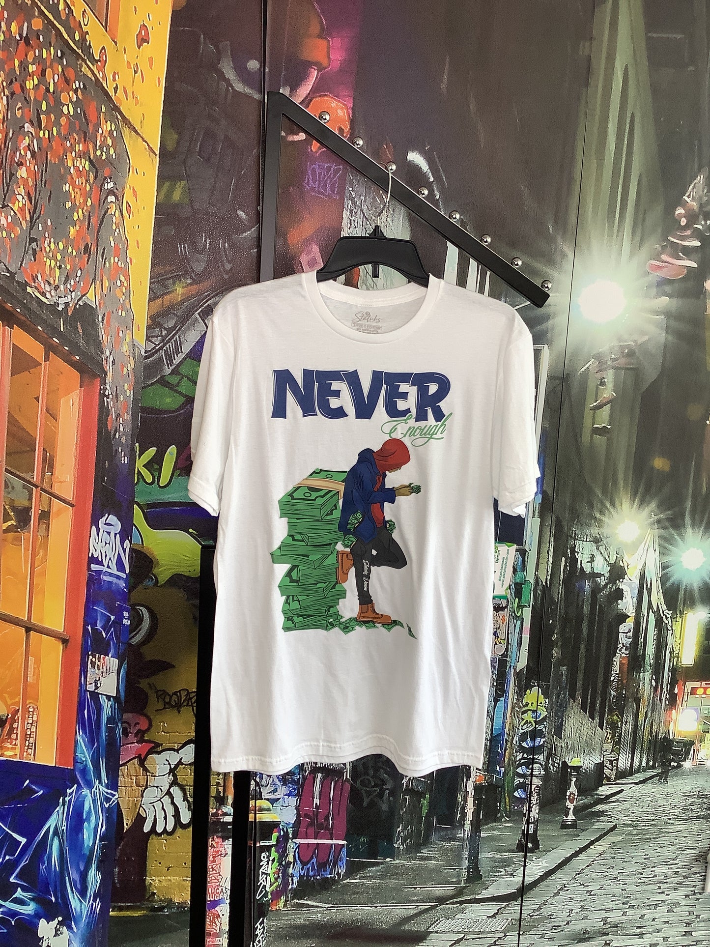 Never Enough graphic tee