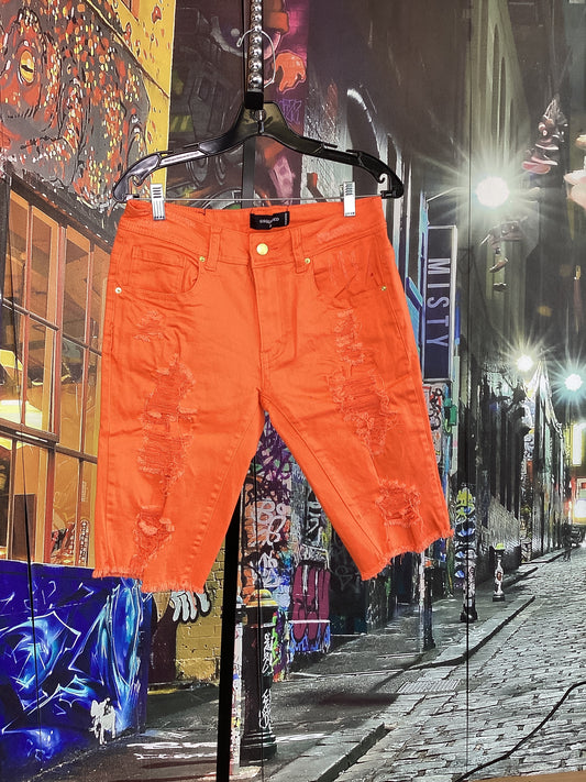 G-Squared Orange Shorts