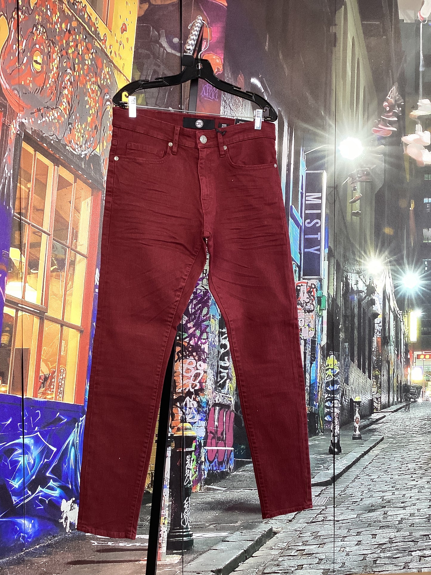 Jordan Craig Bordeaux Jeans