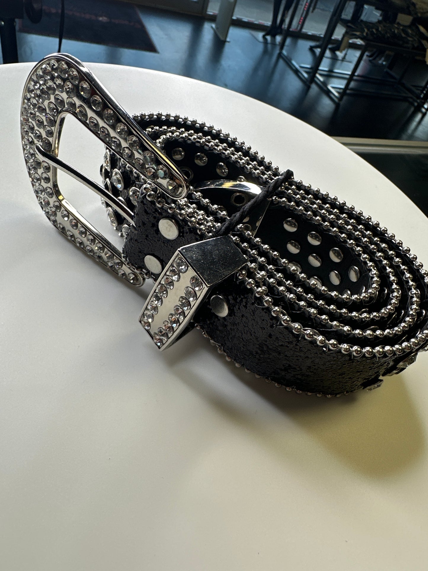 Rhinestone Belt